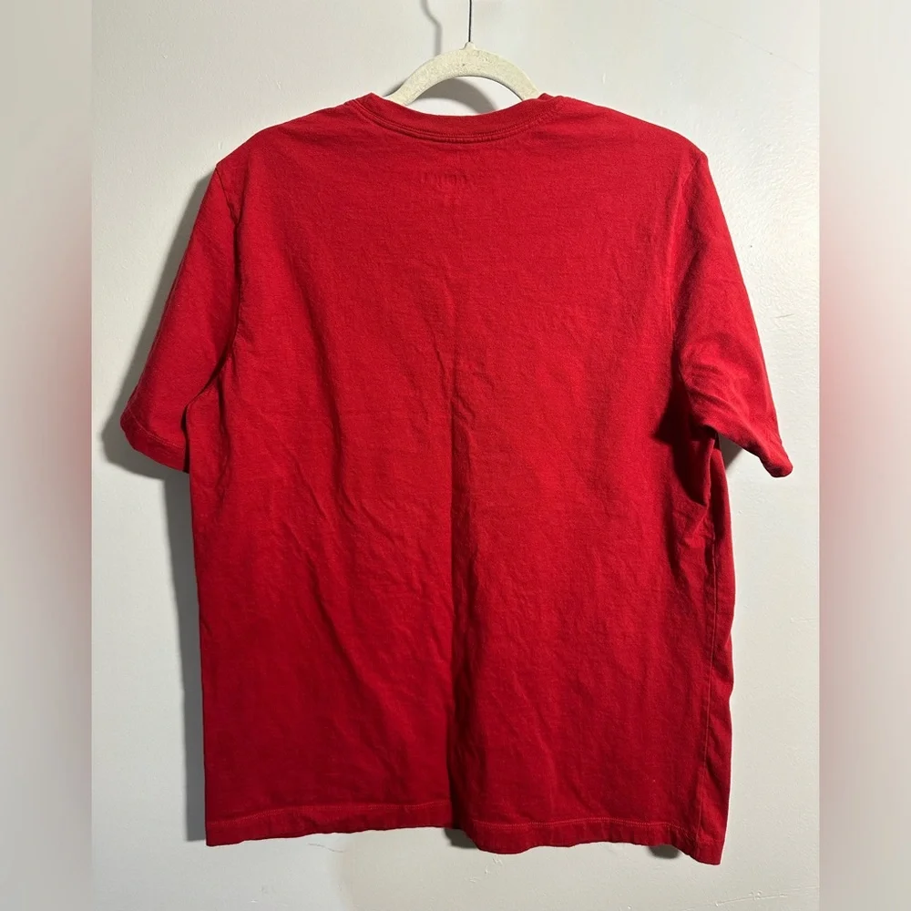 Nike Air Jordan Men’s‎ L Red Short Sleeve Logo Jumpman T-shirt | SKU 0907